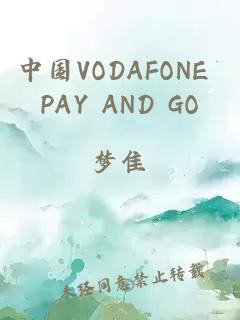 中国VODAFONE PAY AND GO