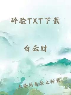 碎脸TXT下载