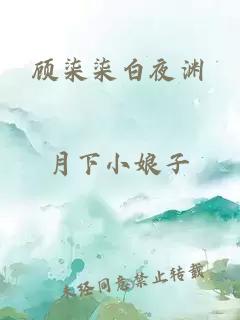 顾柒柒白夜渊