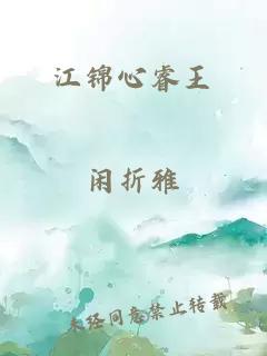 江锦心睿王