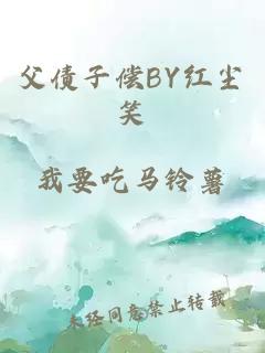 父债子偿BY红尘笑